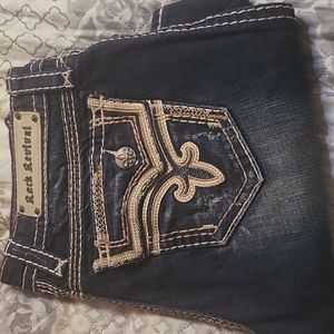 EUC Rock Revival women's easy boot jeans